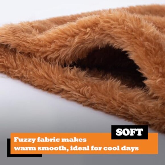 Fleece Balaclava Winter Face Mask Windproof Neck Cover Unisex One Size - Picture 4 of 7